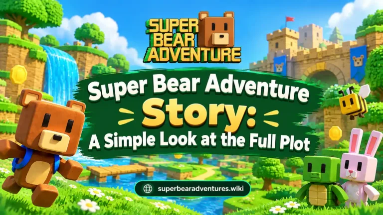super bear adventure story